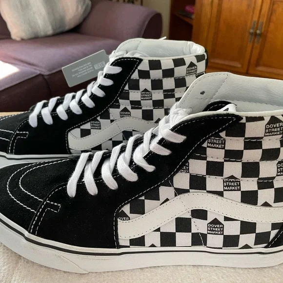 Vans Sk8-Hi DSM Checkerboard, Size 10. Limited Edition. NWT - Picture 4 of 6